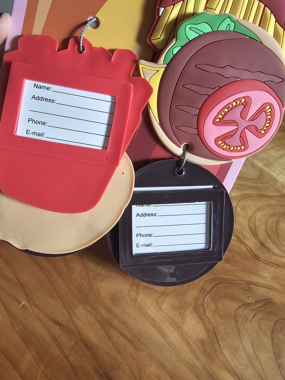 Wandering Moon Burger & Fries Bag Tags - Picture 7 of 7